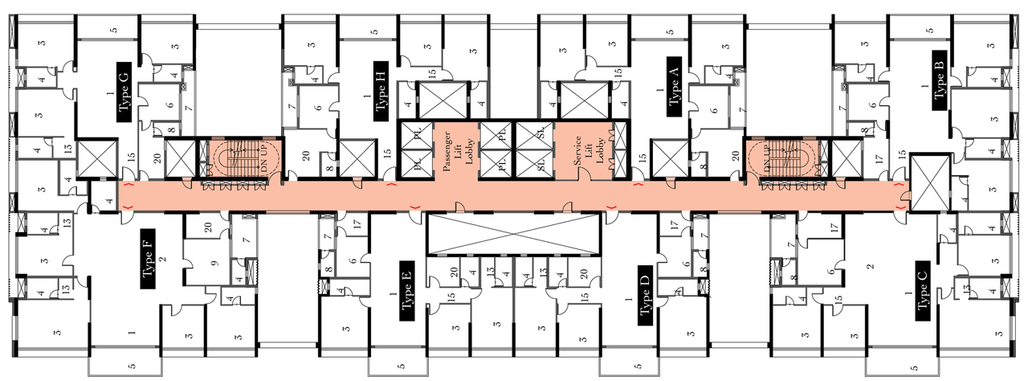 Floor Plan of Ambuja Utalika Luxury in Mukundapur, Kolkata - Image 152033