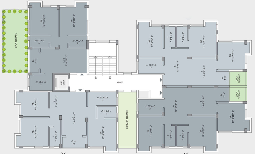Floor Plan of Atri Rays in Narendrapur, Kolkata - Image 152145