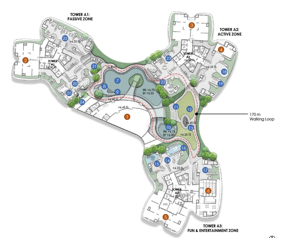 Master Plan of Evos Codename Ibha in Chandaka, Bhubaneswar - Image 152176