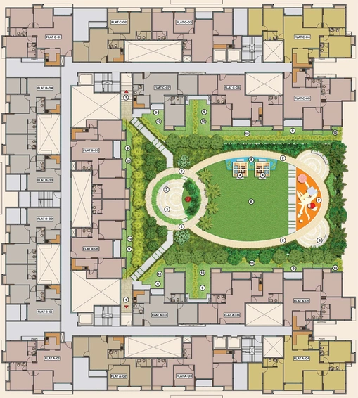 Master Plan of Diamond Navya in Madhyamgram, Kolkata - Image 152351