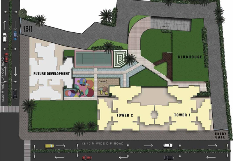 Master Plan of Origin Westcenter in Kandivali West, Mumbai - Image 152394