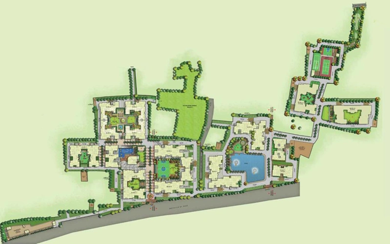 Floor Plan of Primarc Southwinds in Garia, Kolkata - Image 152488