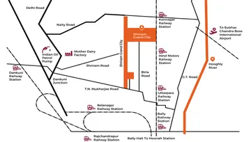 Location of Shriram Sunshine 2 - Image 152587
