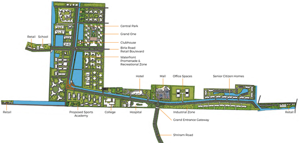 Master Plan of Shriram Sunshine 2 in Uttarpara, Kolkata - Image 152588