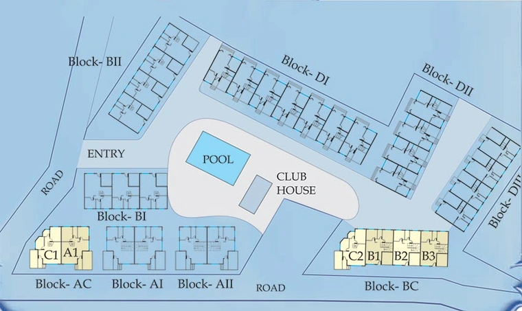 Master Plan of Saldanha Rosa in Utorda, Goa - Image 152652