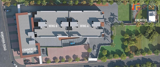 Master Plan of Triaa 38 Divine in Kondhwa, Pune - Image 113237