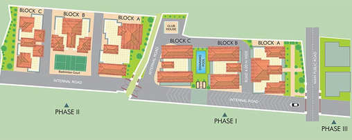 Master Plan of Saldanha Green Valley 2 in Nachinola, Goa - Image 152766