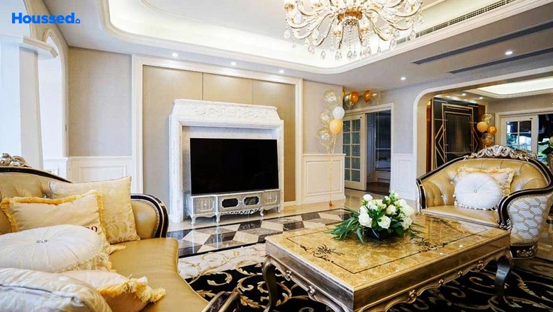 Living Room of Adani Linkbay Residences in Andheri West, Mumbai - Image 152833