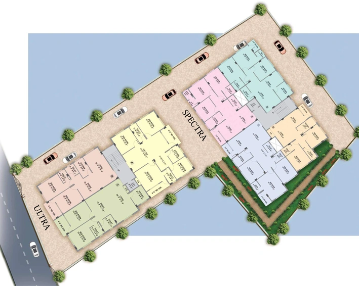 Master Plan of Bhawani Exotica in Lake Town, Kolkata - Image 152869