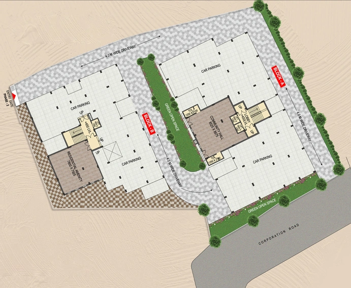 Master Plan of Bhawani Tridev Garden Phase 2 in Kestopur, Kolkata - Image 152914