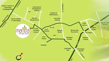 Location of Greenfield Mantra Manor - Image 152924