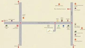 Location of Eden Luxuria - Image 152992