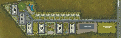 Master Plan of Alcon Sukhwani Rainforest in Talegaon, Pune - Image 113455