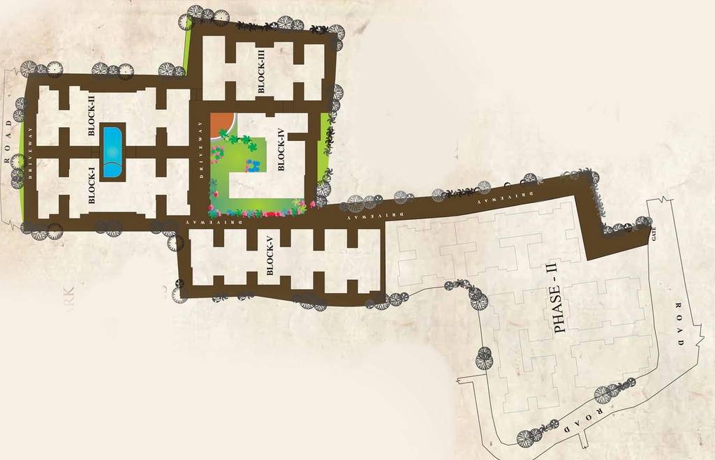 Master Plan of Eden Richmond Park in Narendrapur, Kolkata - Image 153022