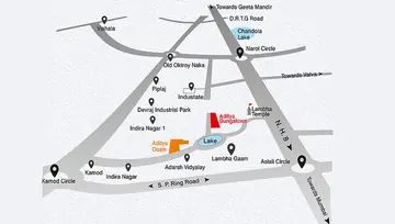 Location of B Gajera Aditya Bungalow - Image 153275