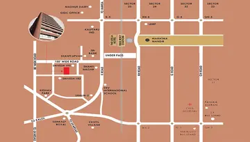 Location of Radhe Tiara By Manidhar - Image 153363