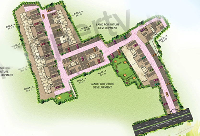 Master Plan of Prudent Prana in Garia, Kolkata - Image 153486