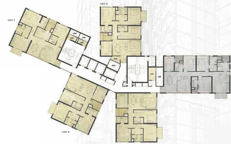 Floor Plan of Forum Serendipity in Bandra East, Mumbai - Image 153604