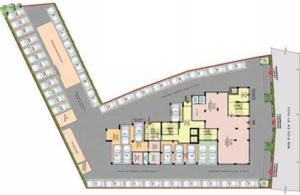 Master Plan of Ganguly 4 Sight Vivante in EM Bypass, Kolkata - Image 153619