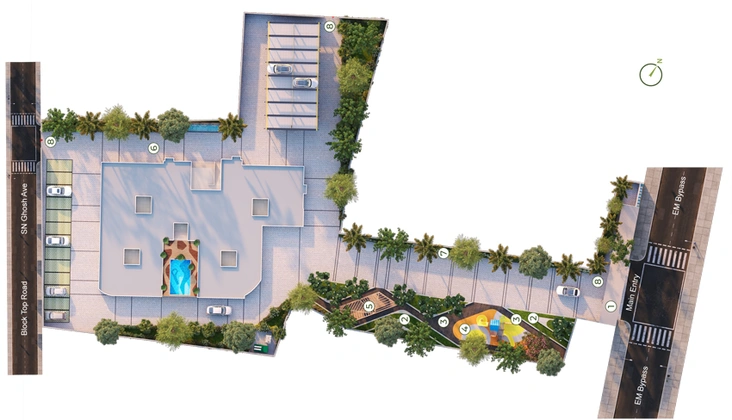 Master Plan of True Glenmore Park in Garia, Kolkata - Image 153635