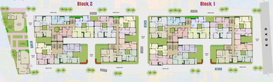 Master Plan of GM Meena Orchid in Salt Lake, Kolkata - Image 153660