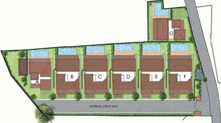 Master Plan of Faria Tabra Villas in Arpora, Goa - Image 153845