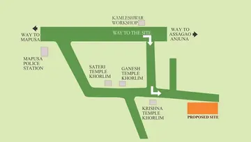 Location of Sudin Naik Chintamani Plaza - Image 154057