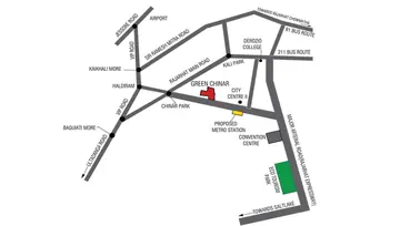 Location of Loharuka Green Chinar - Image 154069