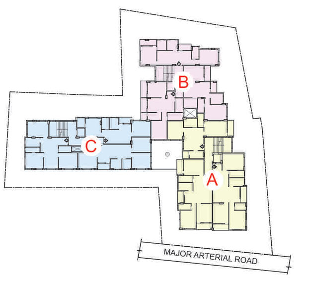 Master Plan of Loharuka Green Chinar in New Town, Kolkata - Image 154071