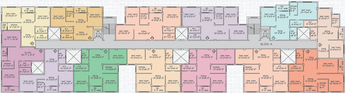 Floor Plan of Loharuka Green Enclave in Rajarhat, Kolkata - Image 154087