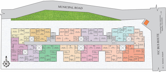 Master Plan of Loharuka Green Enclave in Rajarhat, Kolkata - Image 154089