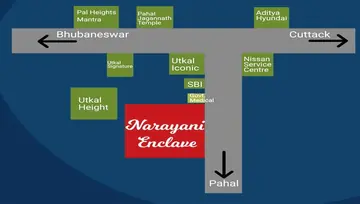 Location of KK Narayani Enclave - Image 154177