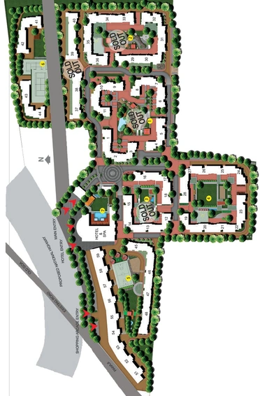 Master Plan of Milroc Kadamba in Baingini, Goa - Image 154267