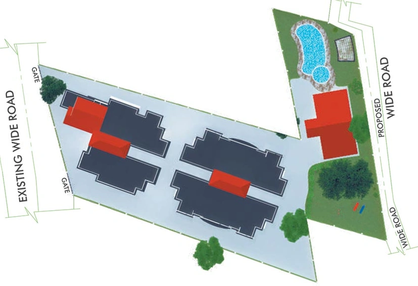 Master Plan of Dattamay Mirgo Enclave in Thivim, Goa - Image 154283