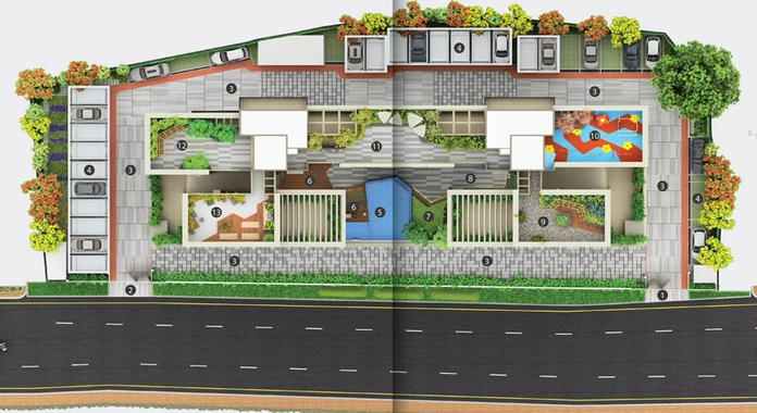 Master Plan of Lumberman Southern Woods in Garia, Kolkata - Image 154477
