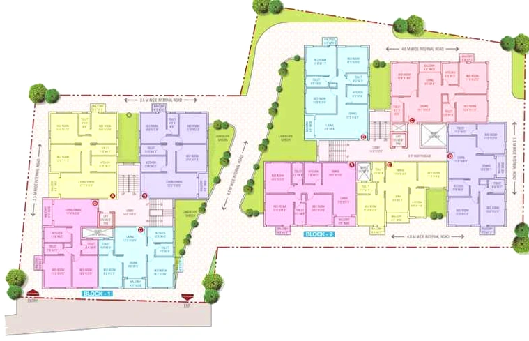 Master Plan of Magnolia Galaxy in Rajarhat, Kolkata - Image 154520