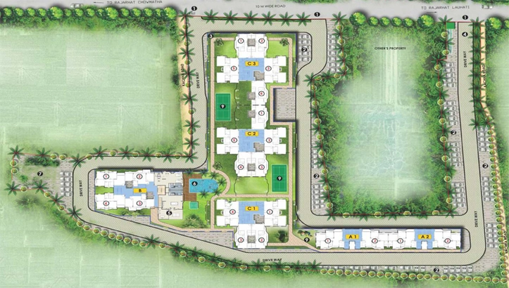 Master Plan of Magnolia Oxygen in Rajarhat, Kolkata - Image 154635