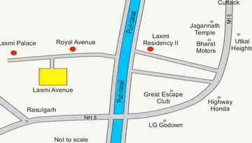 Location of Laxmi Avenue - Image 157927