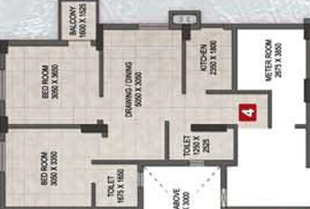 2 BHK Flat in Magnolia Sky View in Rajarhat, Kolkata - Image 811691