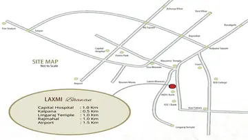 Location of Laxmi Bhawan - Image 154698