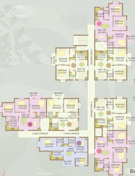Floor Plan of Laxmi Enclave in Hanspal, Bhubaneswar - Image 154707