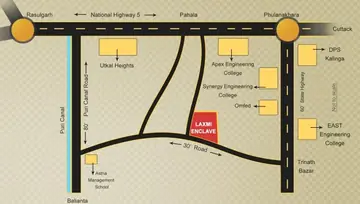 Location of Laxmi Enclave - Image 154705