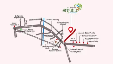 Location of Magnolia Srijana - Image 154734