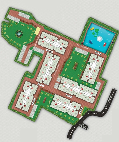 Master Plan of Magnolia Vishnupriya in Baruipur, Kolkata - Image 154766