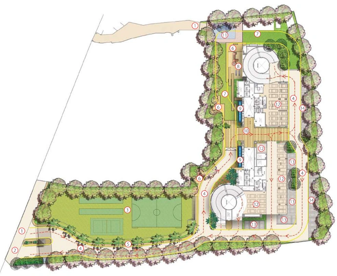 Master Plan of Mani Vista in Tollygunge, Kolkata - Image 154775