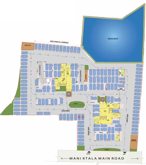 Master Plan of Manikala Apartments in Kankurgachi, Kolkata - Image 154782