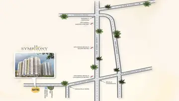 Location of Natural Symphony Towers - Image 154904