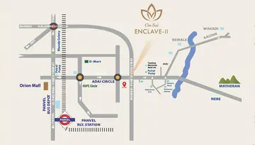 Location of Aga Om Sai Enclave 2 - Image 154922