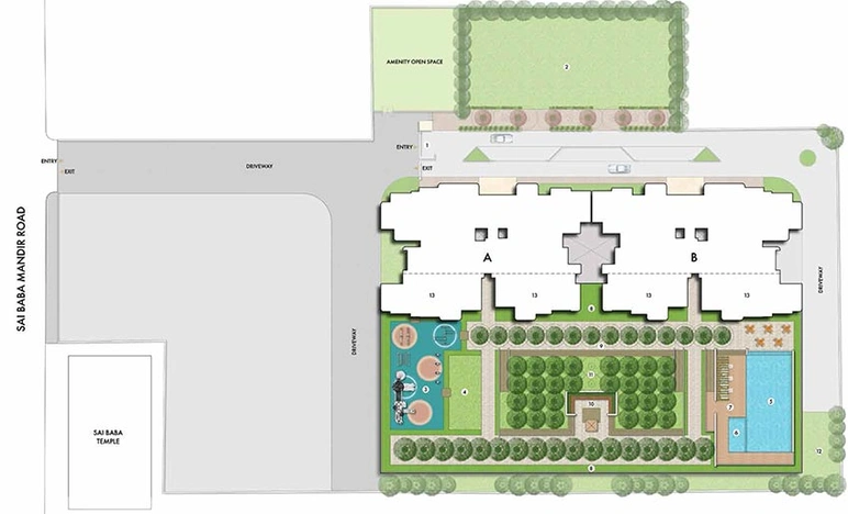 Master Plan of Lodha Altus in Borivali West, Mumbai - Image 154958