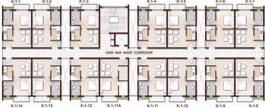 Floor Plan of New Age Nirman in Joka, Kolkata - Image 155116